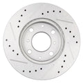 Drilled Slotted Brake Rotors for Honda Civic Del Sol (1993–1997)