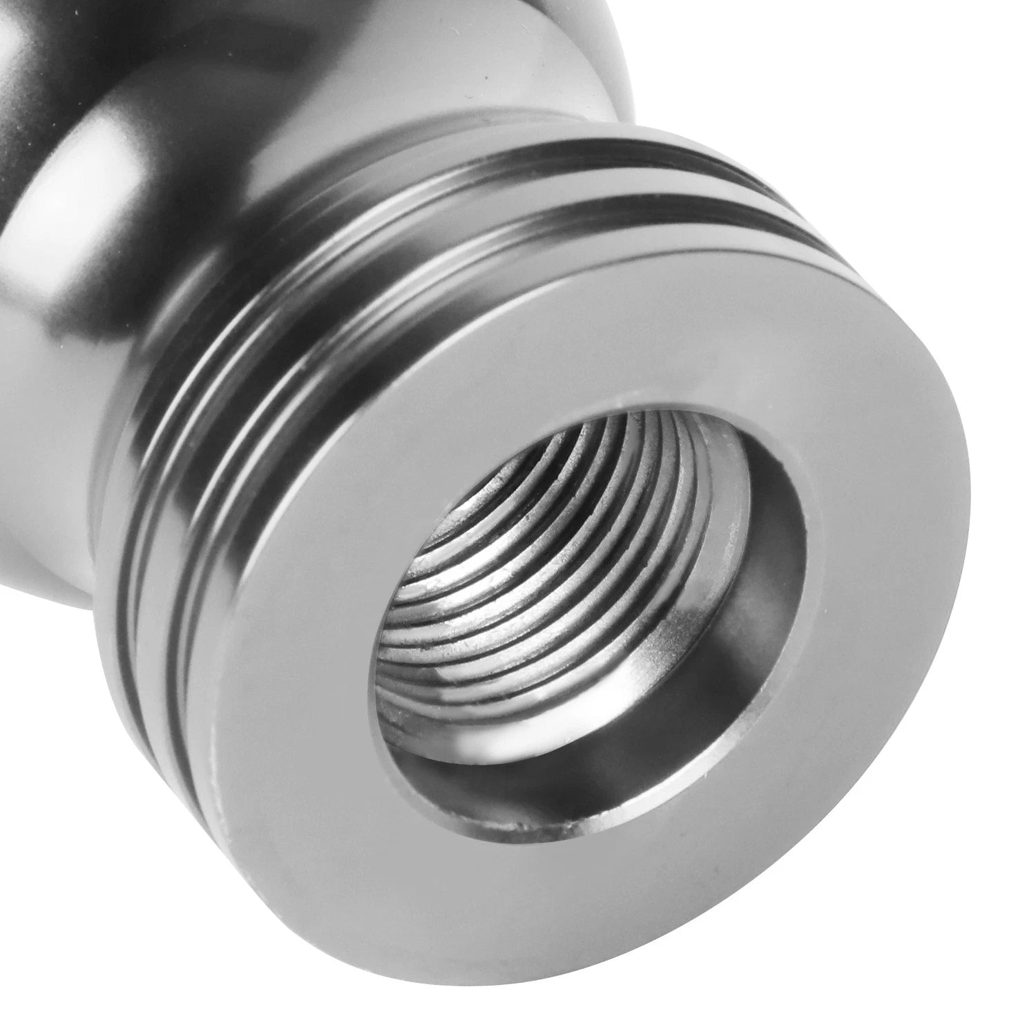Shift Knob for Universal Vehicles (J2, Aluminum, Silver, Teardrop)