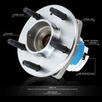 Wheel Bearing & Hub for Cadillac CTS STS (2003–2011) - Front Left/Right