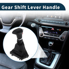 Gear Shift Knob Handle for Audi A3 8P (2004–2015) Plastic Faux Leather