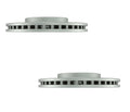 Set of 2 Bosch Front Disc Brake Rotors for Buick GMC Chevrolet Saab (321mm)