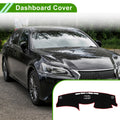 Dashboard Cover for Lexus GS GS350 GS450h GS300 GS430 GS460 (2006–2011) Black Red
