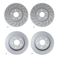 Disc Brake Rotor Kit 322mm & 300mm for Mercedes W211 W212 E-Class (2003–2016)