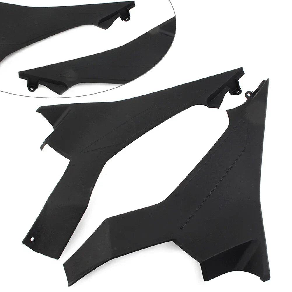 Black Seat Side Fairing Cowl Panel Covers for KAWASAKI Ninja 400 (2018-2020)