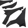 Black Seat Side Fairing Cowl Panel Covers for KAWASAKI Ninja 400 (2018-2020)
