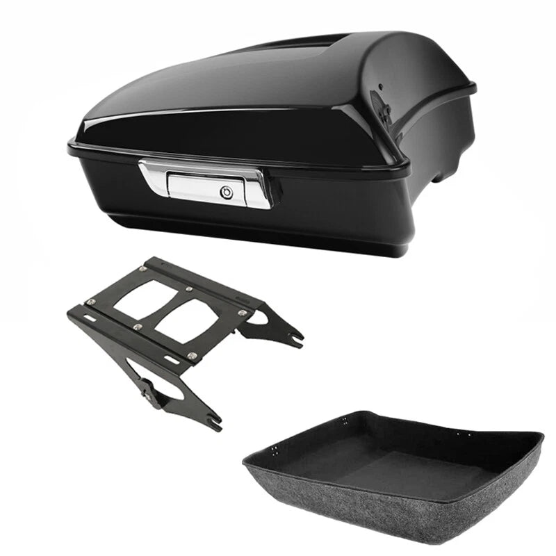 Chopped Trunk Two-Up Mount Rack for Harley Touring Road King Glide (2014–2026)
