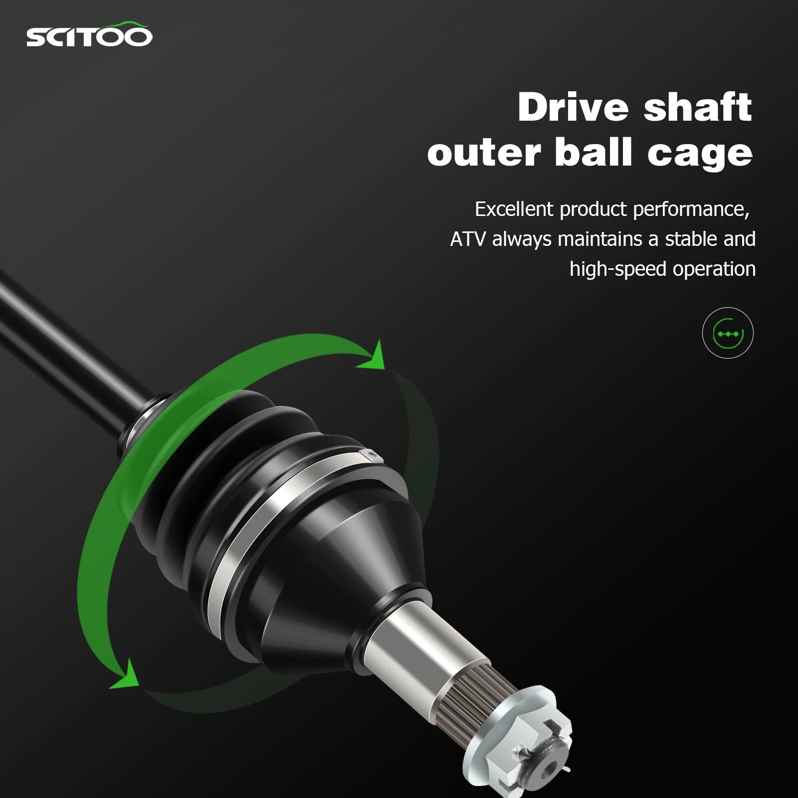 CV Axle Set for Arctic Cat Wildcat Trail 700 (2014–2017)