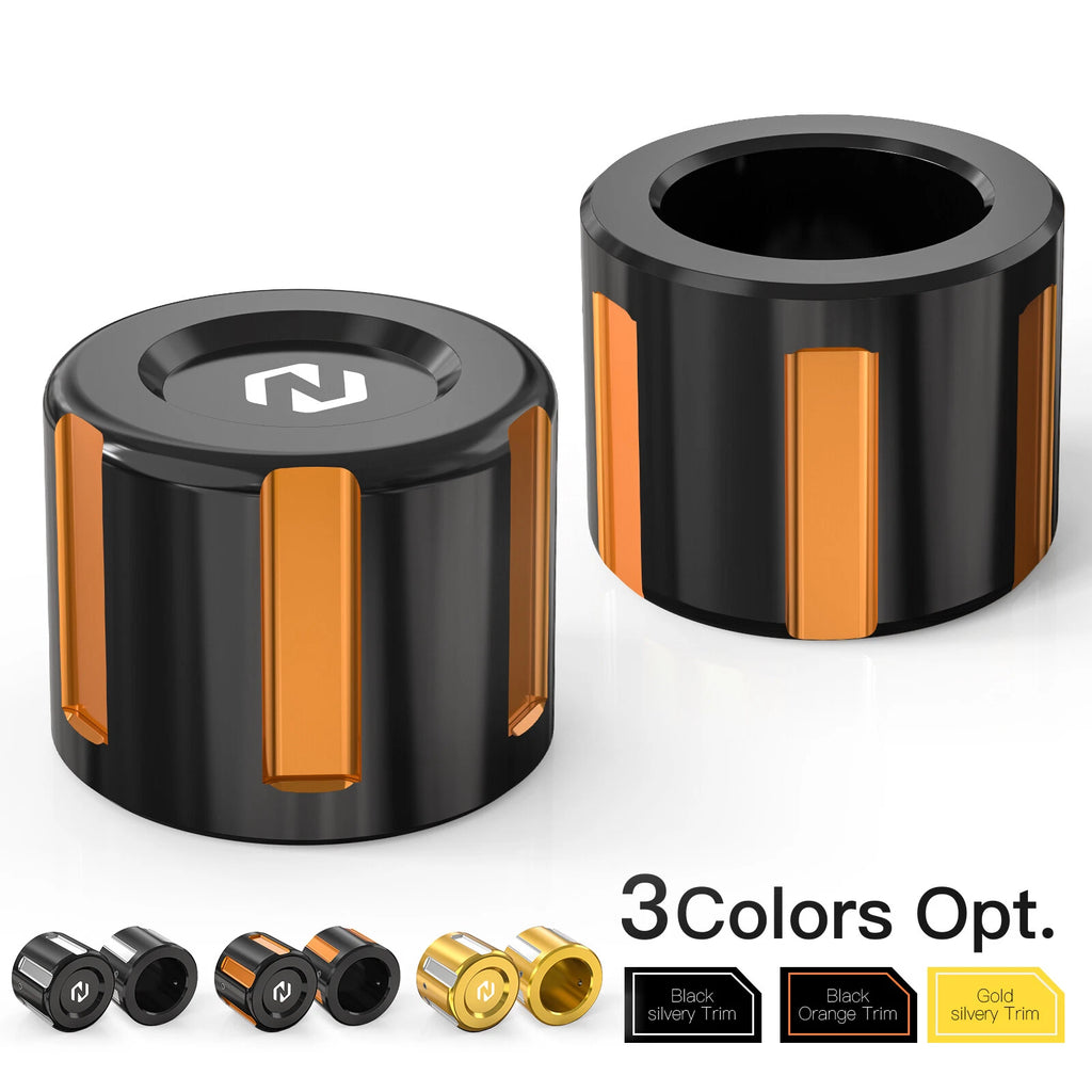 Pair Front Axle Cap Nut Cover for Harley Road Glide FLTR FLTRX (2015–2023)