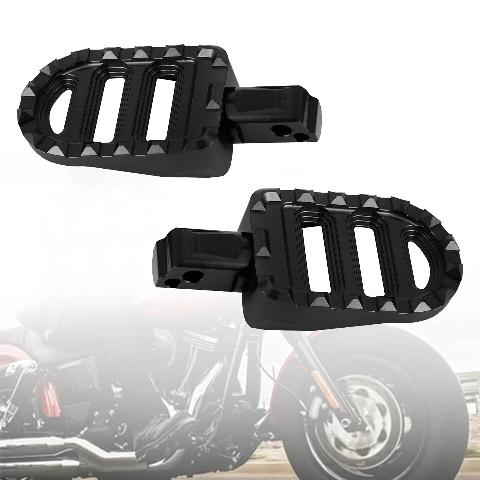 Rear Footrests Foot Pegs for Harley Sportster S, Breakout, Softail Slim (2021–2023)