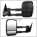 Set of 2 Power Heated LED Smoked Towing Mirrors for GM GMT800 (1999–2002)