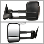 Set of 2 Power Heated LED Smoked Towing Mirrors for GM GMT800 (1999–2002)
