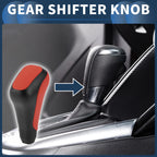 Automatic Gear Shifter Knob for Toyota 4Runner (2012–2021) Faux Leather Black Red