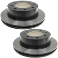 Set of 2 Rear Brake Disc Rotors 330mm for GMC Chevy (RPO Code GH0)