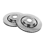 Front Disc Brake Rotor and Ceramic Pads for Toyota Highlander (2008–2019)