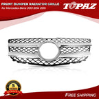 Front Bumper Grille for Mercedes-Benz GLK350 GLK250 (2013–2015)
