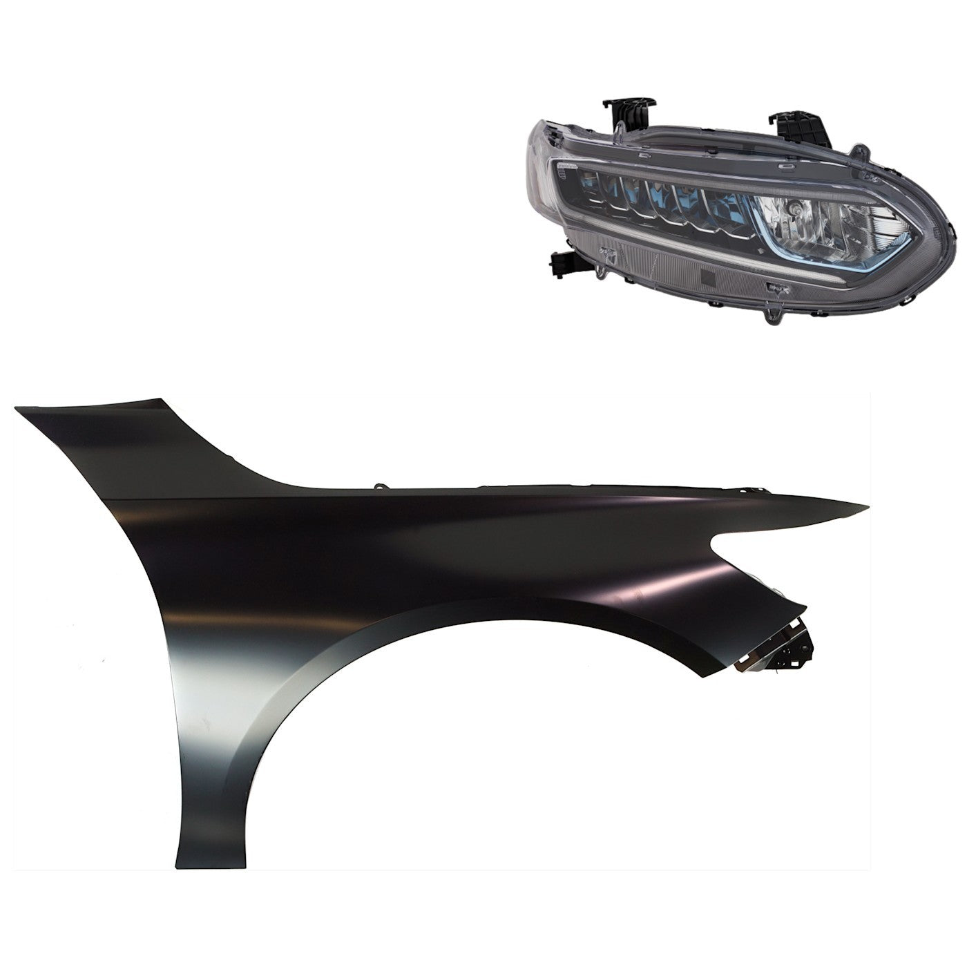 Passenger Right Side Fender Quarter Panel for Honda Accord (2018–2020)