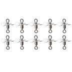 1020pcs Metal Propeller Turbo Spinner for DIY Fishing Lure