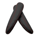 Seat Armrest Cover for Chrysler Pacifica (2017–2020) Red Stitch PVC Leather