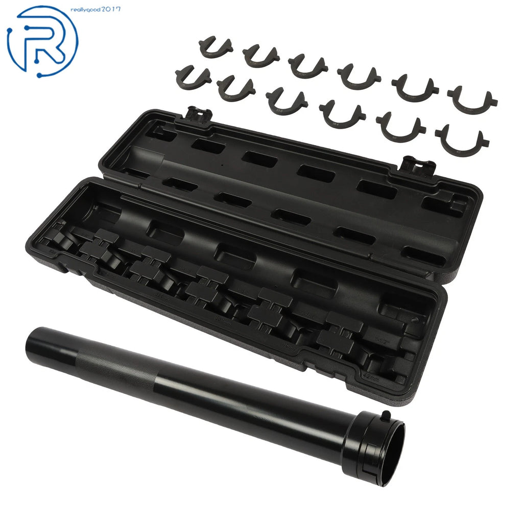 13PC Inner Tie Rod Removal Tool Kit for Various Vehicles (SAE & Metric)
