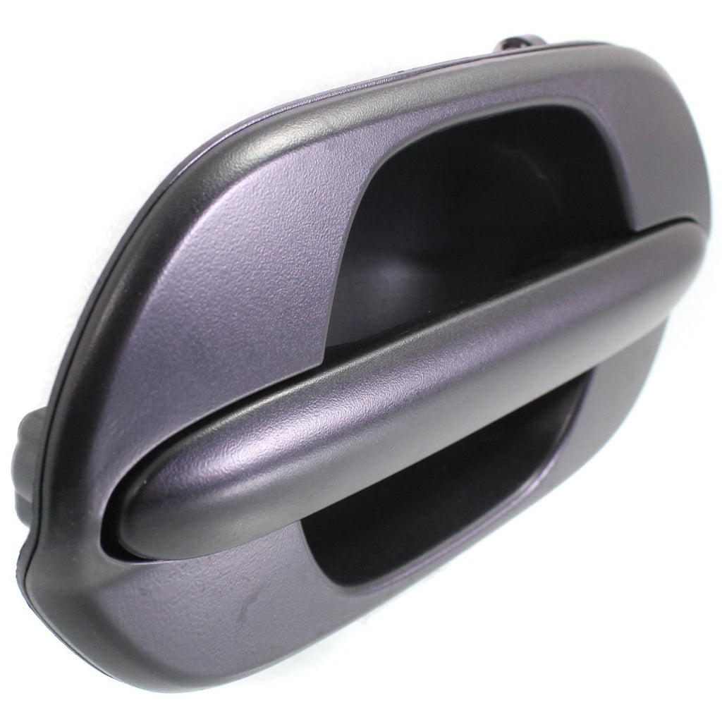 Exterior Door Handle for Honda Odyssey (1999–2004) Rear Driver Black Plastic
