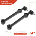 2X Front Lower Control Arm with Ball Joint for Ford Festiva (1988-1993)