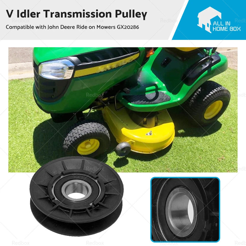 Idler Transmission Pulley for John Deere Ride On Mowers (GX20286)