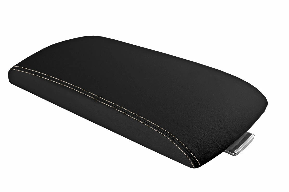 Armrest Cover for Ford Flex (2009–2019) Leather Beige Stitch