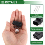 3 Pin Ignition Coil Connector Plug Male for Acura 