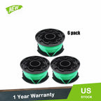 6 Pack Trimmer Spool Line Replacement for Black & Decker GH3000 (SF-080)