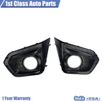 Set of 2 Fog Light Bezels for Subaru Impreza (2012–2014) - Glossy Black Trim