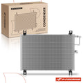 A/C Condenser with Bracket for Chevy Trailblazer (2006–2009) GMC Envoy (2005–2009)