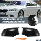 Rearview Mirror Cover Cap Gloss Black for BMW F10 F11 F18 528i 530i 535i 550i