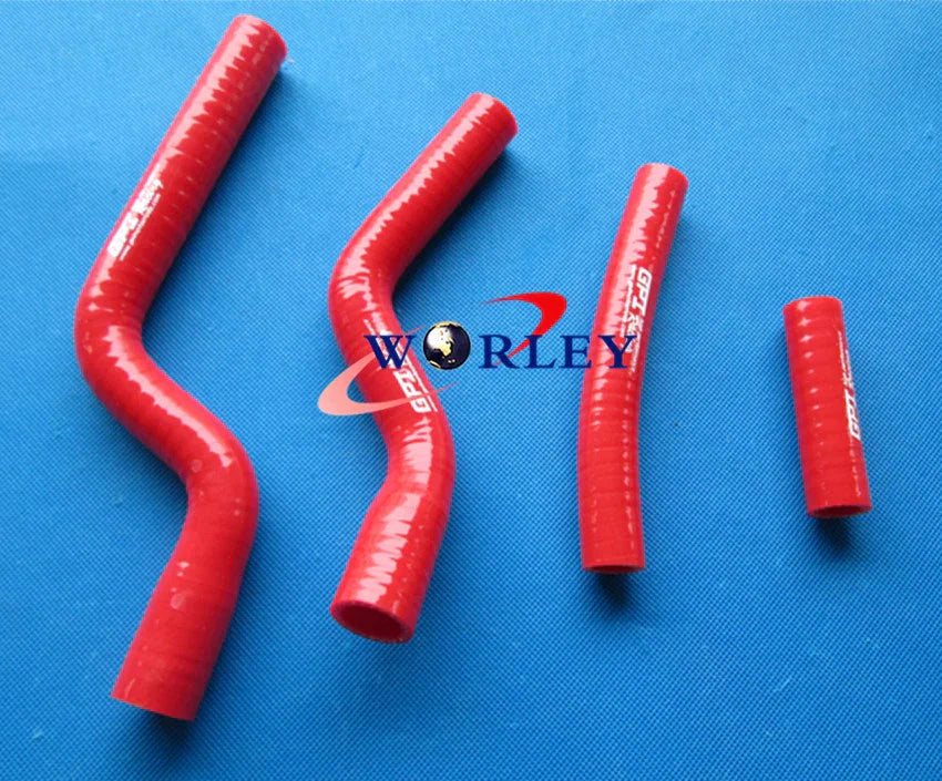 Silicone Radiator Hose for Yamaha YZF250 YZ250F 2007-2009 - Red