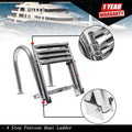 Set of 4 Stainless Steel Telescoping Boat Ladders