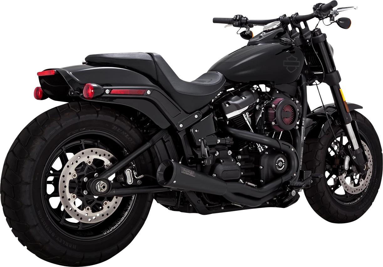 Vance & Hines 2-into-1 Upsweep Exhaust for Harley Softail (2018–2024)