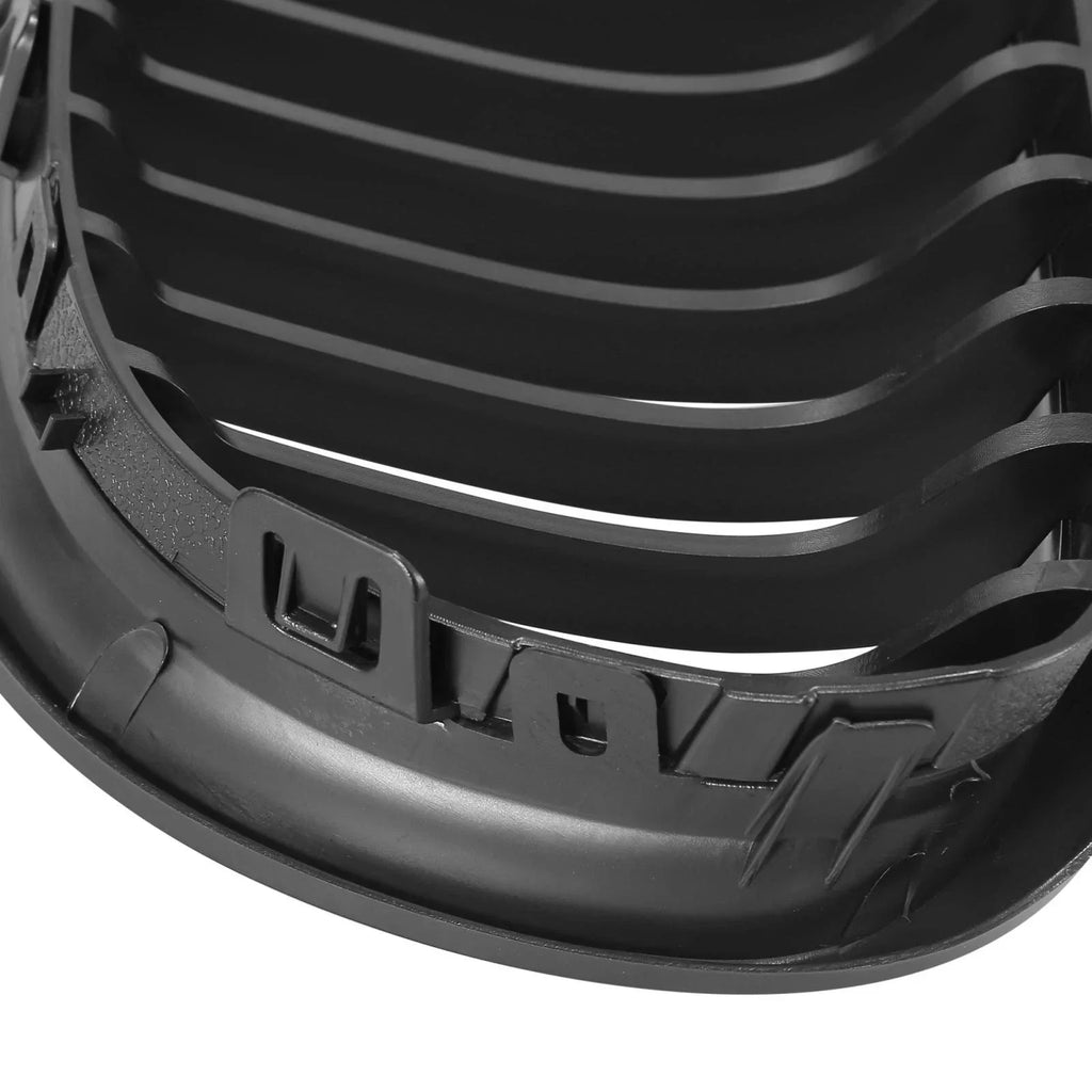 Pair Matte Black Front Grille Kidney for BMW E90 E91 (2009 - 2011)