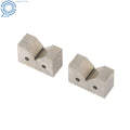 Set of 2 Cast Iron V-Blocks for Precision Machining