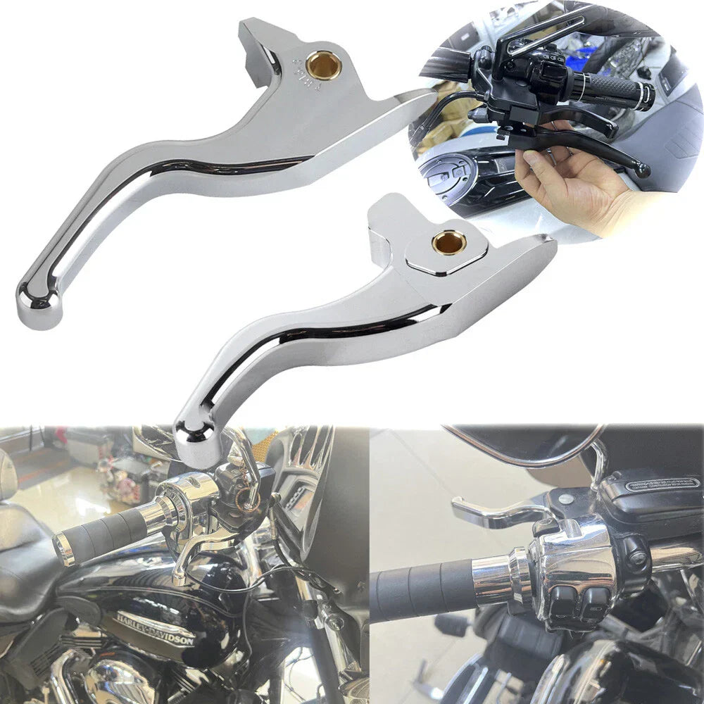 Adjustable Brake & Clutch Levers Set for Harley Softail Slim S FLSS (2017)