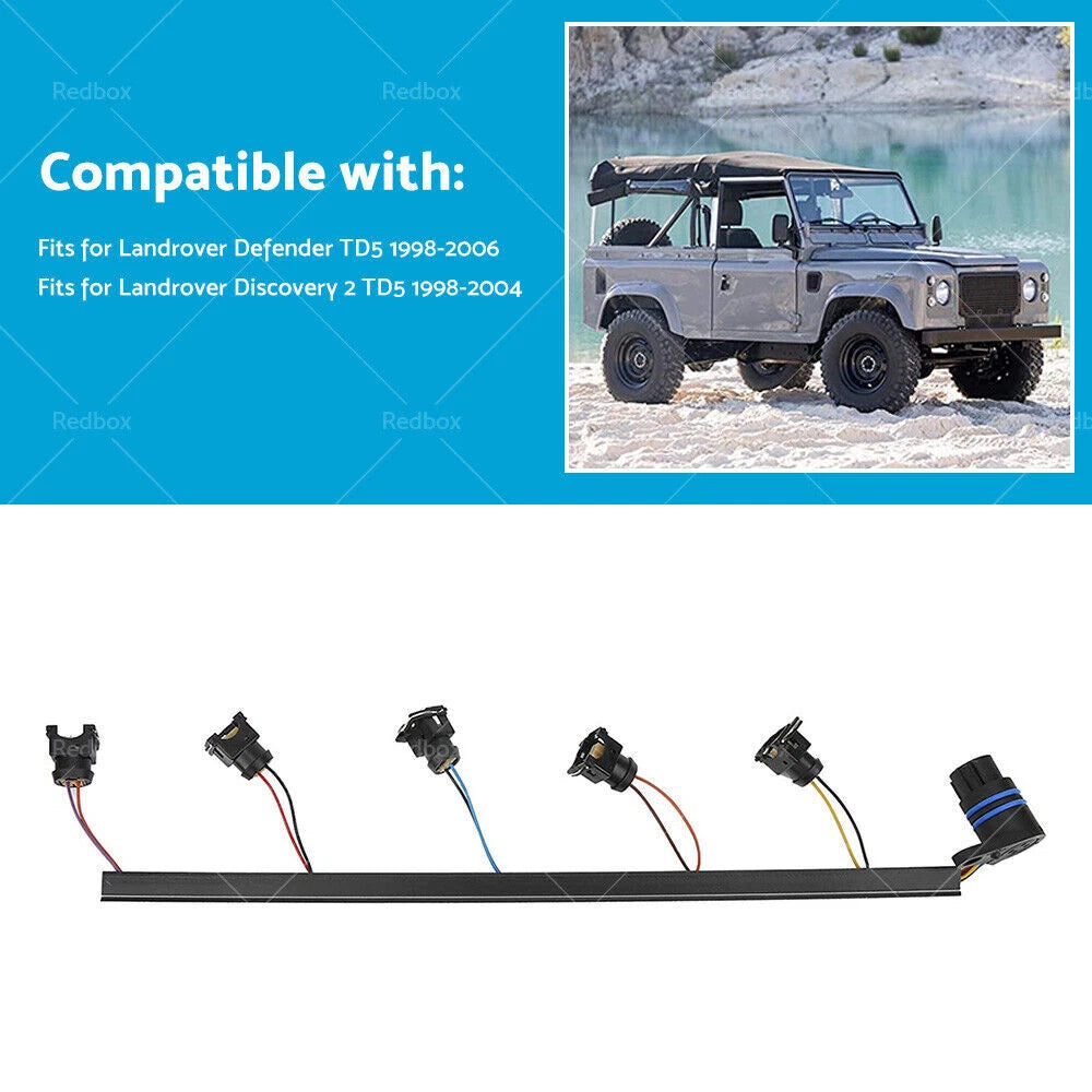 Fuel Injector Wiring Harness Loom for Land Rover Discovery 2 Defender (1998–2004)