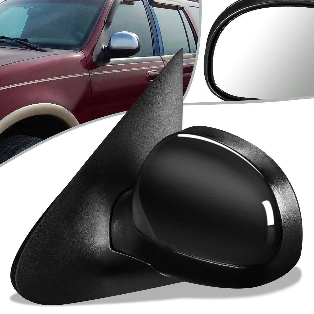 OE Style Powered Side View Door Mirror for Ford Expedition (1997) FO1320200