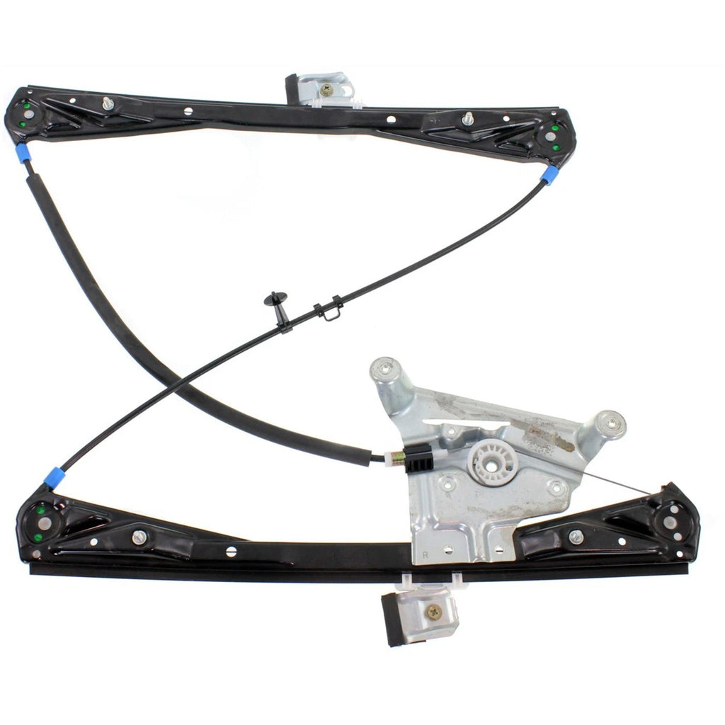 Power Window Regulator for Jaguar S-Type (2002–2008) Front Passenger