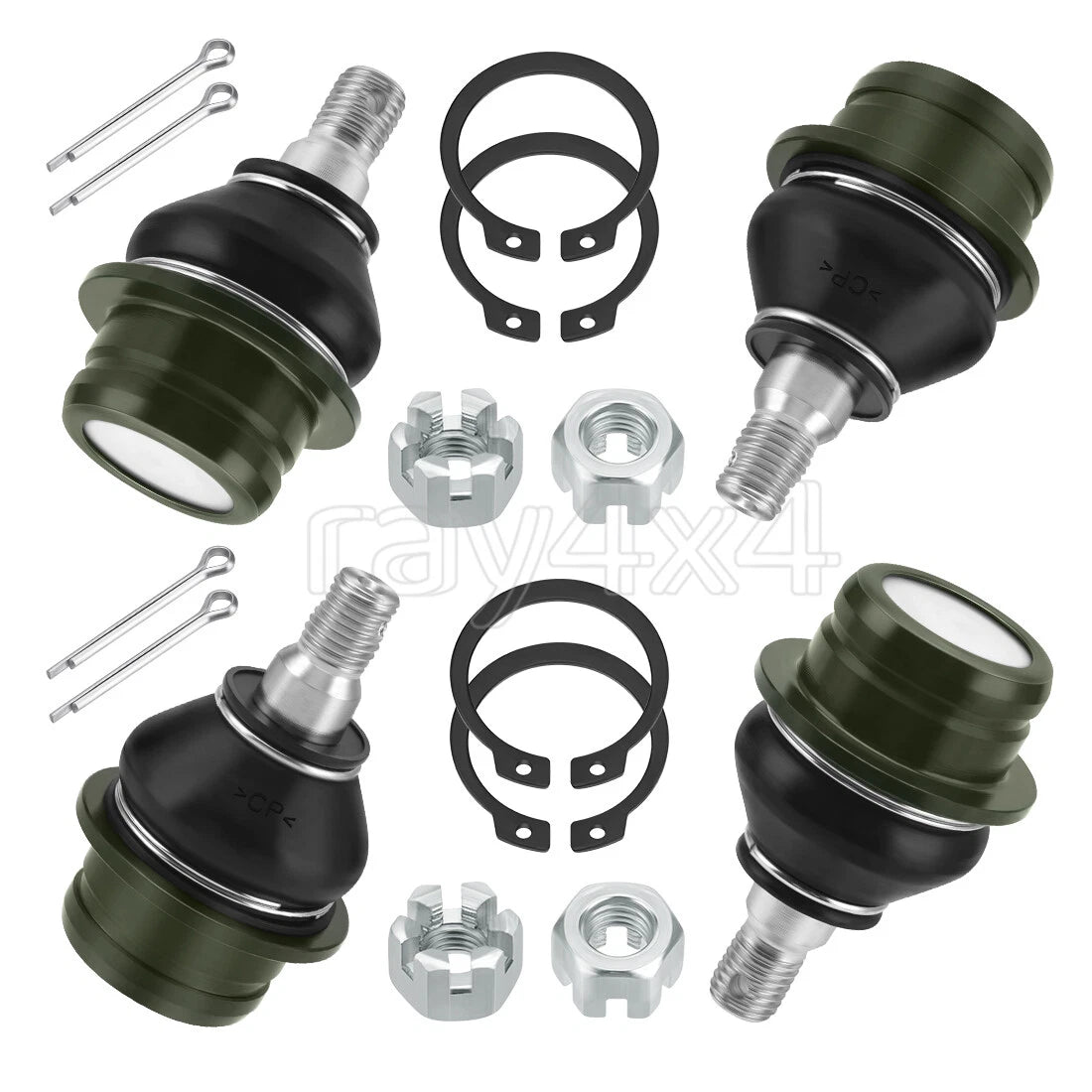 4 Ball Joint Kit for Suzuki LT-A700X King Quad 700 (2005–2007) Upper Lower