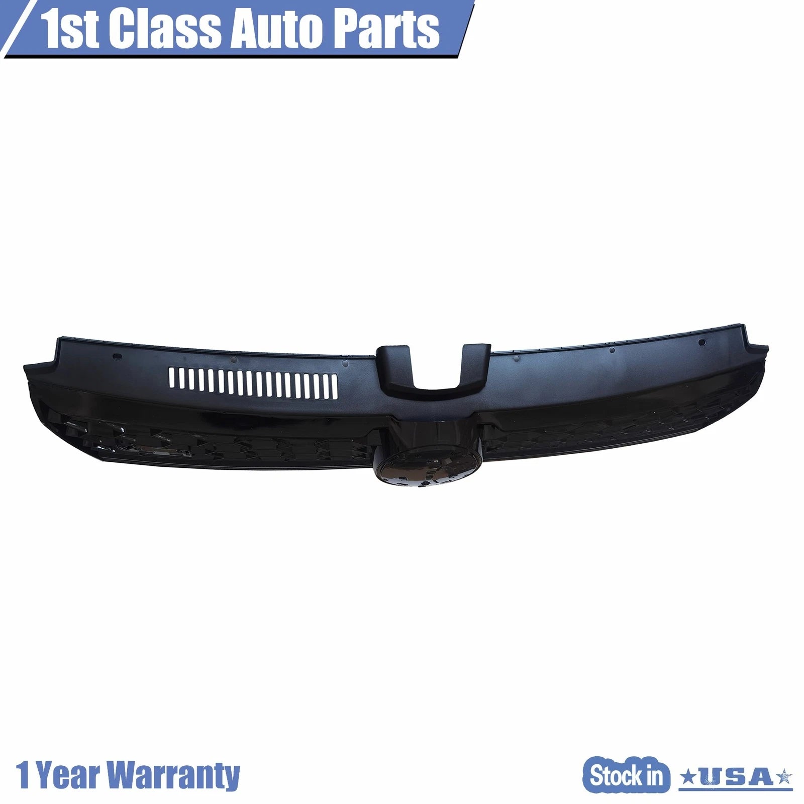 Glossy Black Grille for VW Golf GTI (2015–2016)