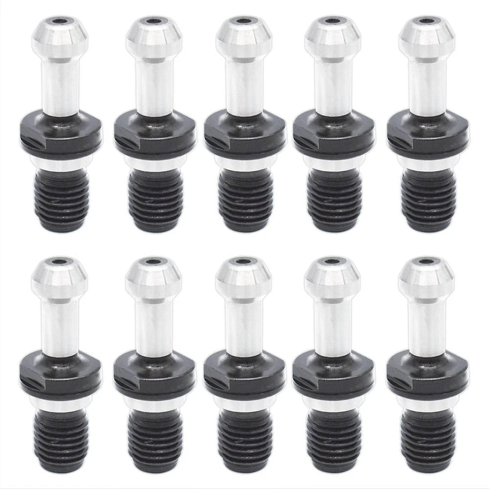 10-Pack Pull Stud Retention Knob for Hass Kia Toshiba CNC (BT40 45??0.589")