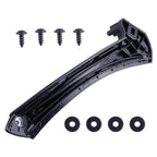 Black Rear Interior Door Trim Handle & Pull Cover for BMW E90 328i (2007-2013)