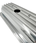 Short Finned Aluminum Valve Covers for Small Block Chevy 350 Vortec TBI (1967–2000)
