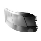 Replacement Plastic Passenger Side Front Bumper End w/o Fog Lamp Holes