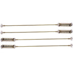 4PCS Washer Suspension Rod Damper for Samsung (AP5623264, PS4221572, W10780048)