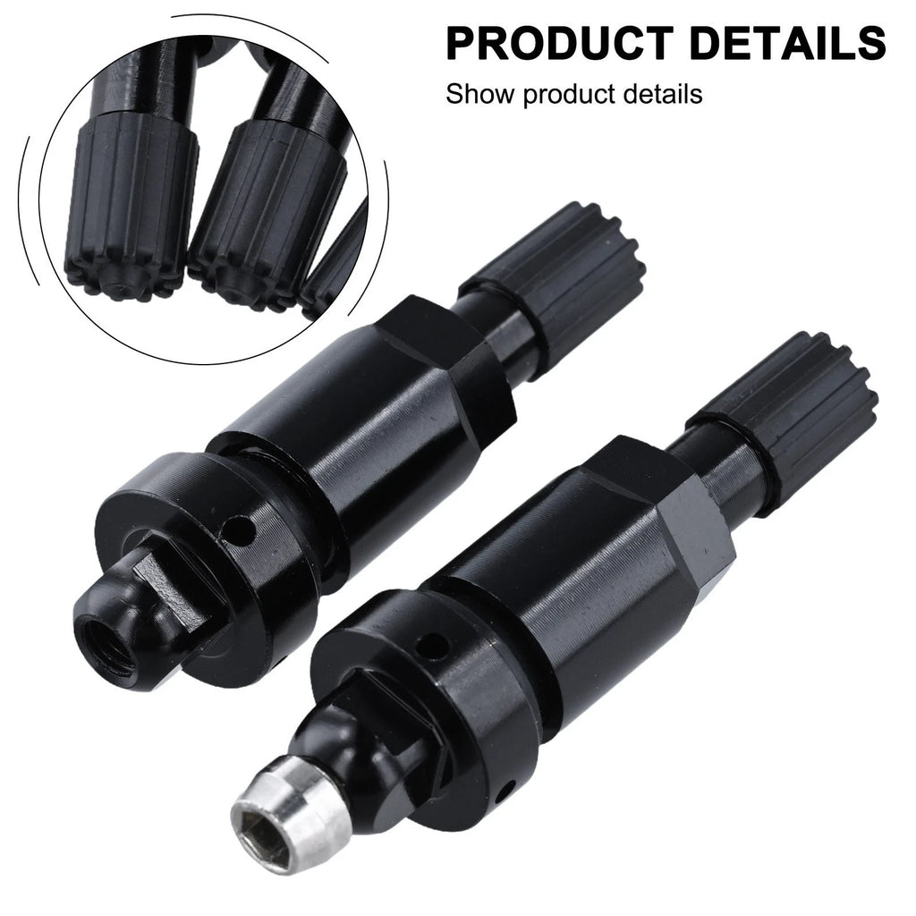 Set of 4 TPMS Aluminum Valve Stems for Tesla Model S (2012–2023)