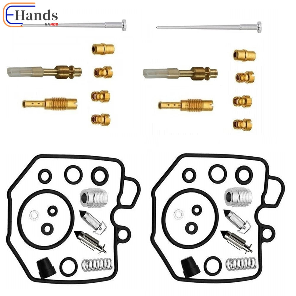 2X Carburetor Repair Rebuild Kit for Honda Hawk 400 CB400T CB400 N (1978–1981)